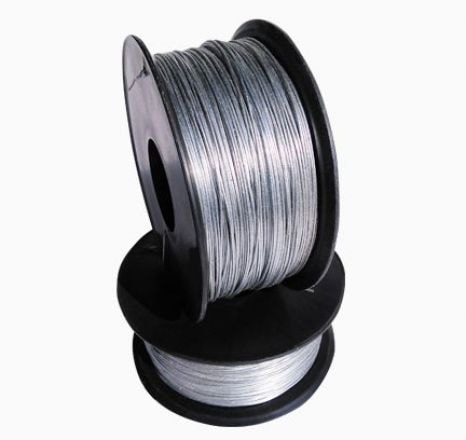 Монопроволока из низкоуглеродистой стали, термообработанная с цинковым покрытием Д=0.55 мм