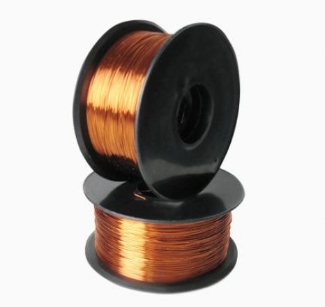 Монопроволока из меди, покрытая специальной эмалью Д=0,5 мм Монопроволока из меди, покрытая специальной эмалью Д=0,5 мм