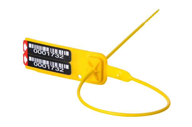 пломба пластиковая номерная